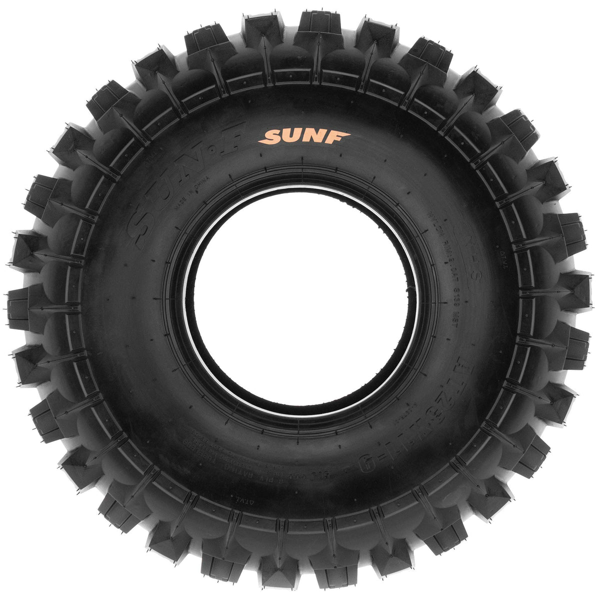 19x7-8 Front & 18x10.5-8 Rear ATV UTV Knobby Sport Tires Set of 4 R653193