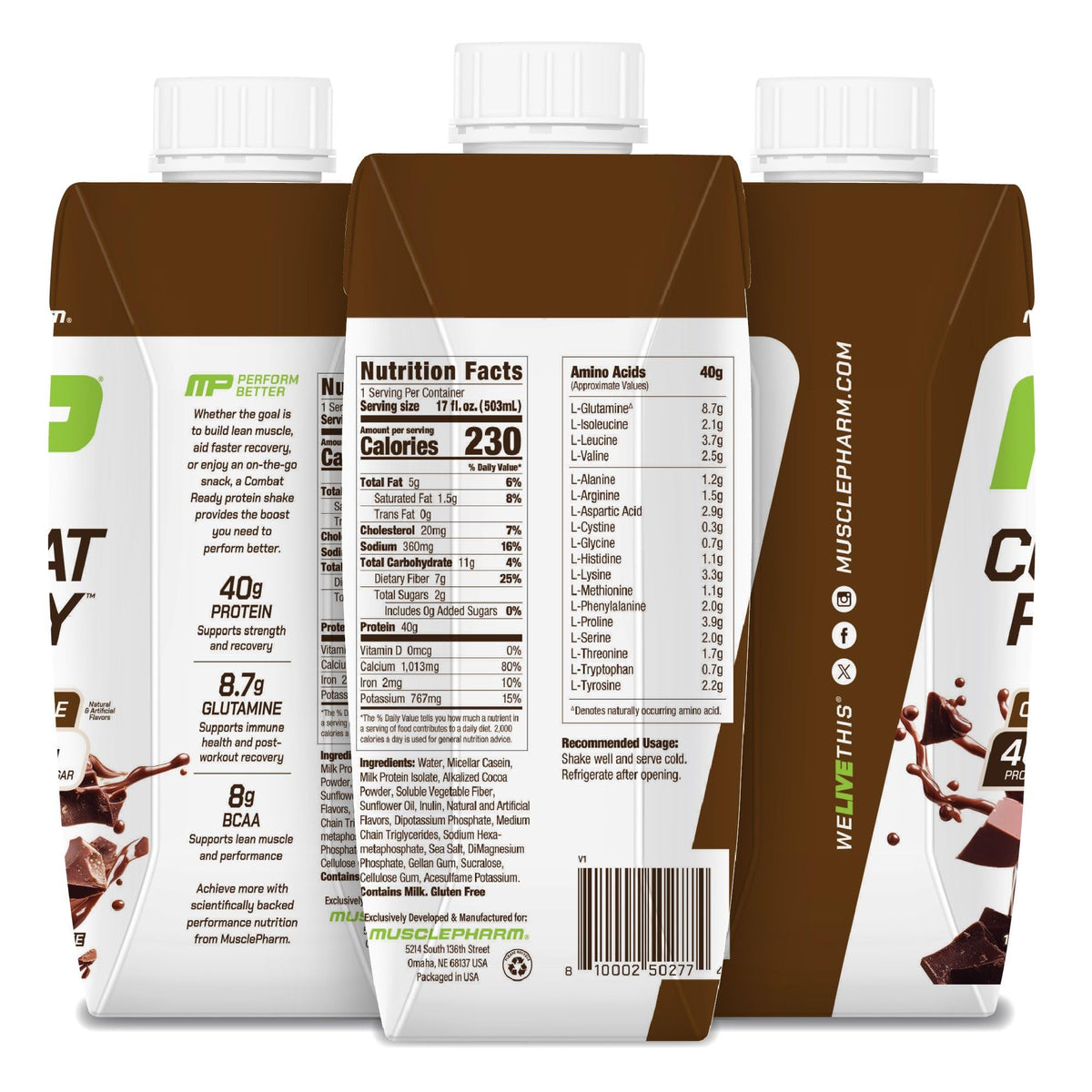 Chocolate Fudge Protein Shake 12 Pack C88631