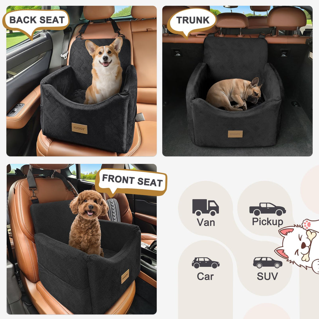 Dog Car Seat with Detachable Washable Cover and Cushion R485062