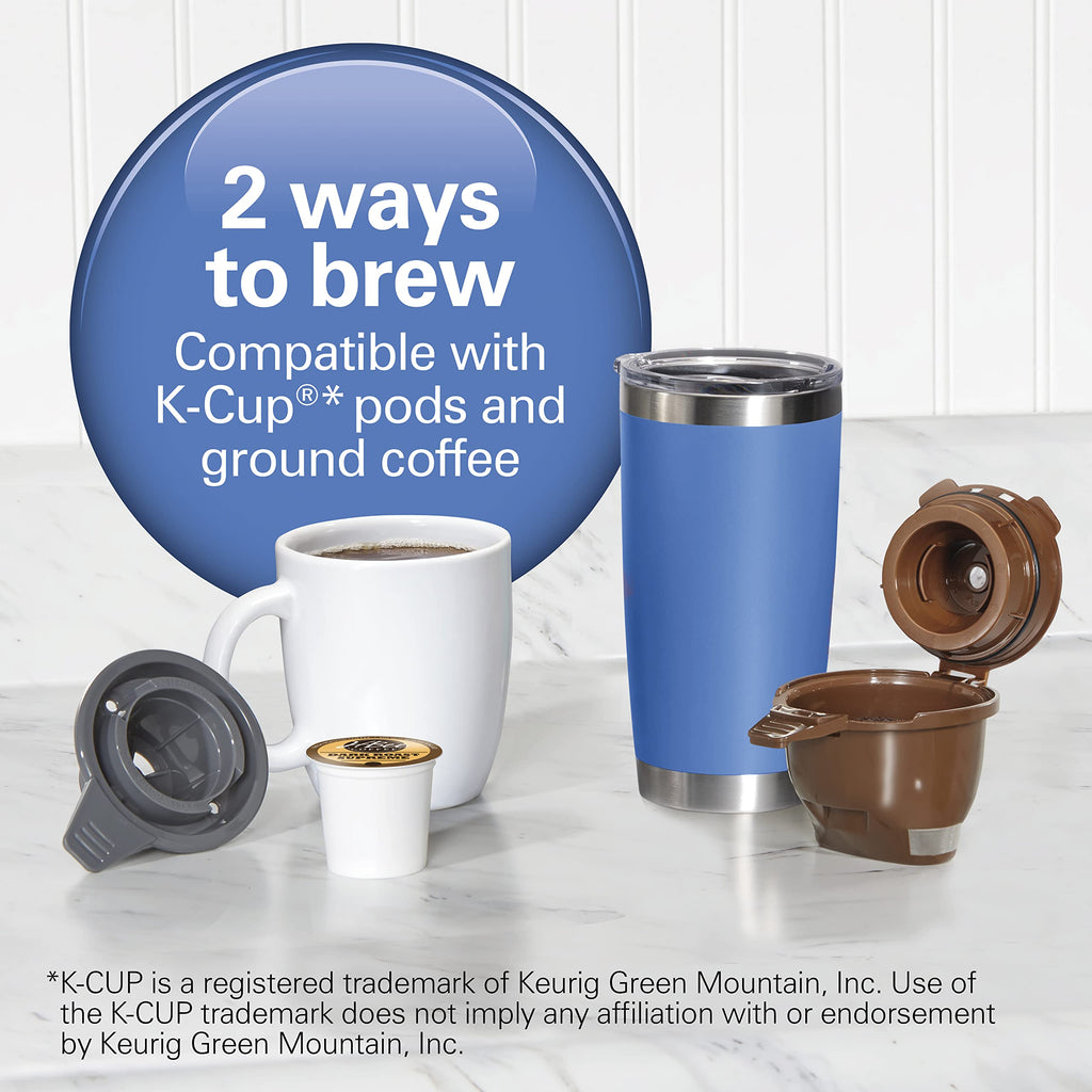 Single-Serve Coffee Maker with Removable Reservoir, Black E954253