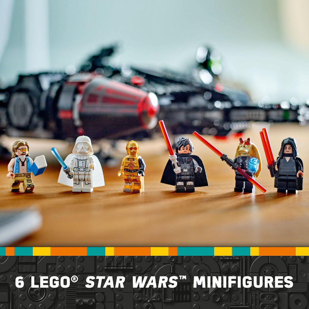 Buildable Starship Toy Set with 6 Minifigures X190