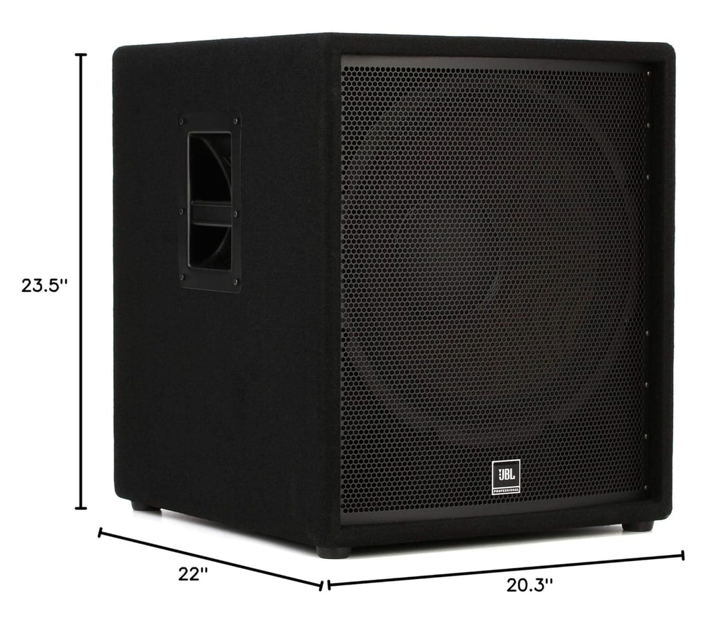 Black 18-Inch Passive Subwoofer B192089