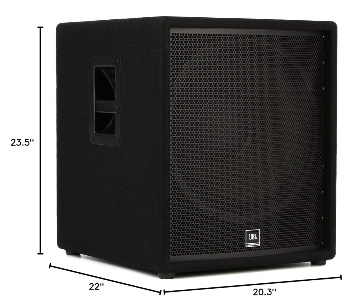 Black 18-Inch Passive Subwoofer B192089