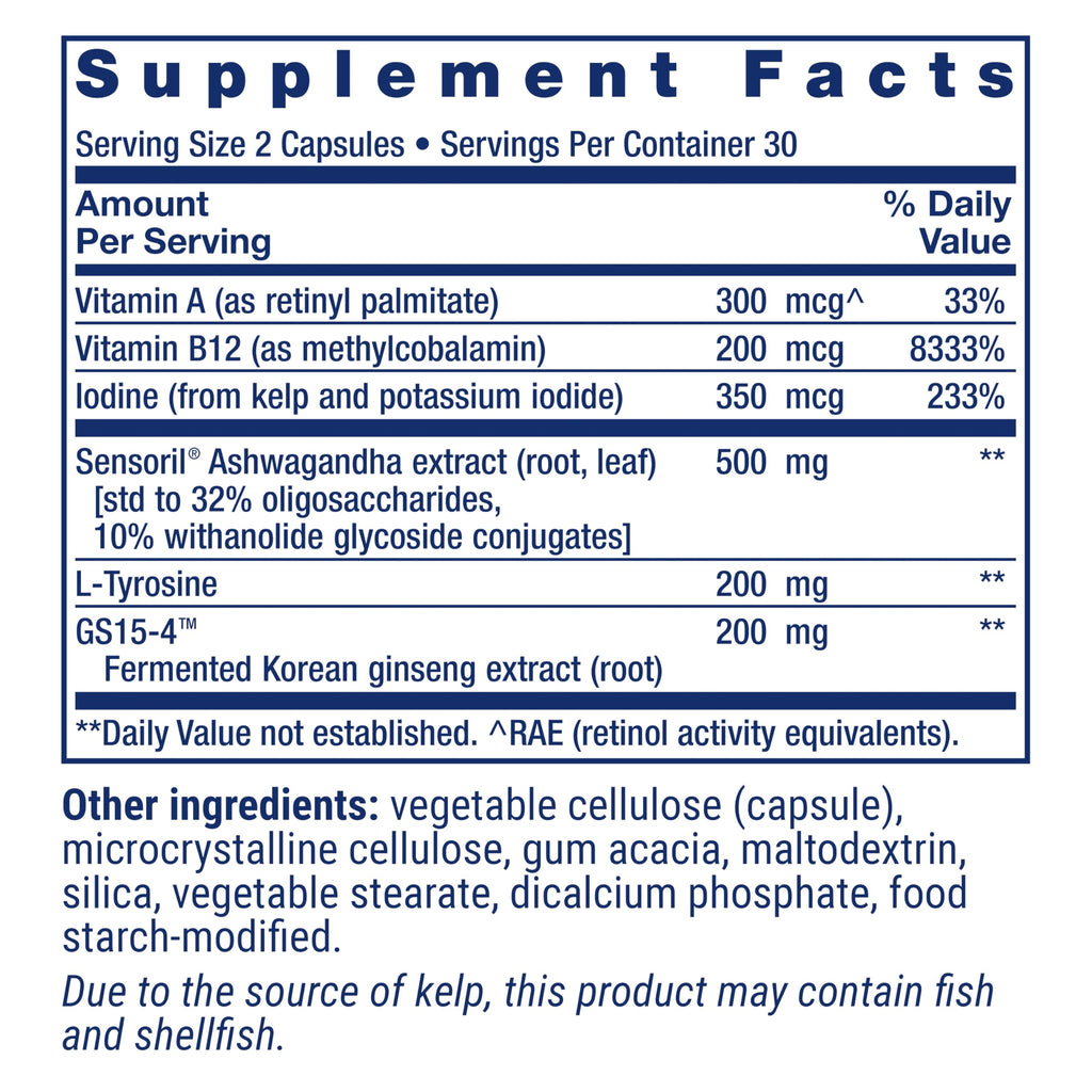 Thyroid Support Complex 60 Capsules Q1801