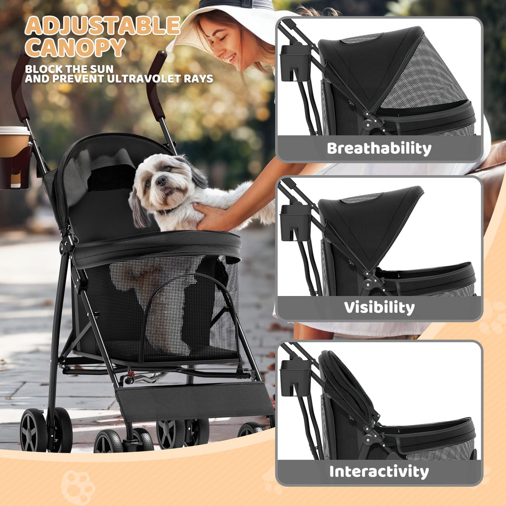 Compact Fold Pet Travel Stroller V68471