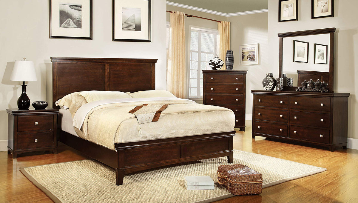 Brown Cherry 2-Piece California King Bedroom Set Z73927