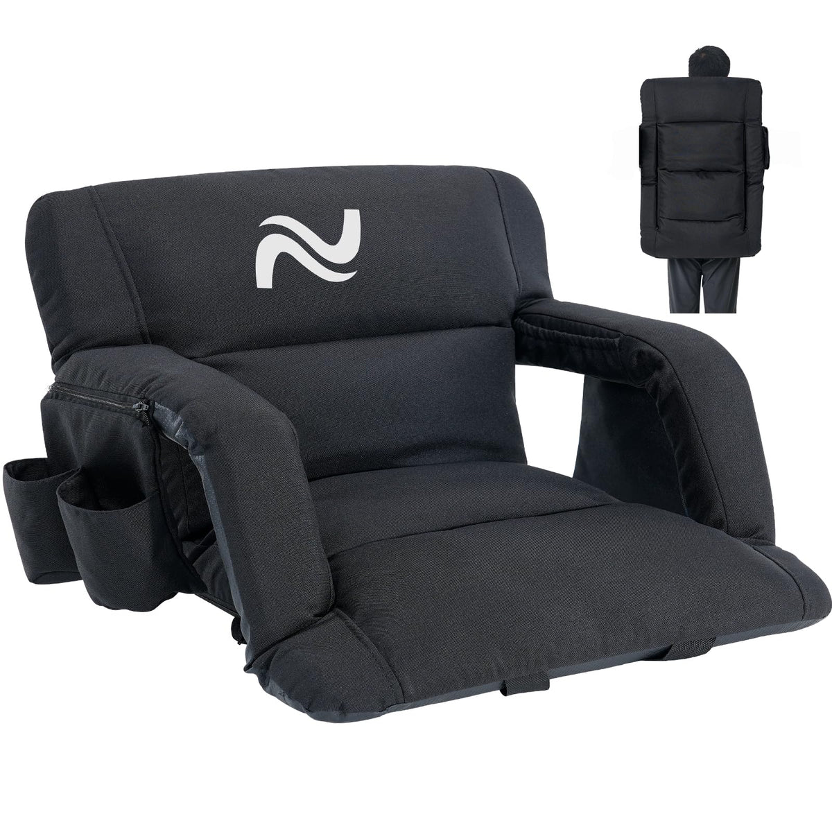 Extra Wide Padded Stadium Seats with Back Support A263