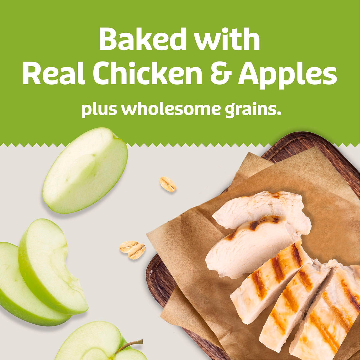 Chicken & Apples Soft & Chewy Treats, 9 oz X435