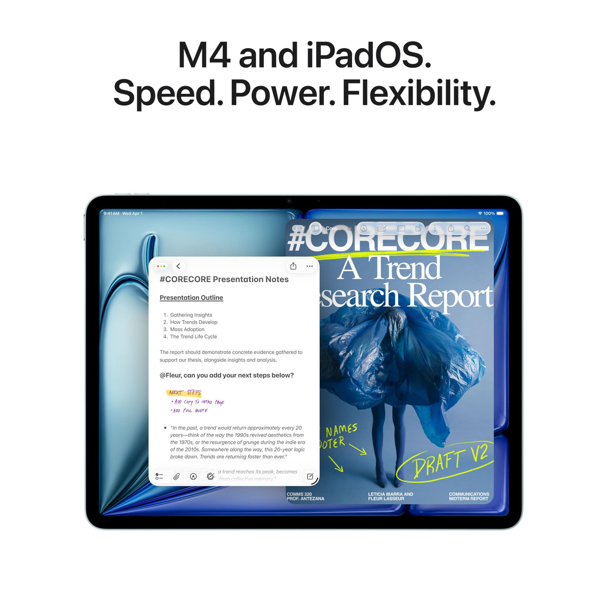 11-inch Tablet with Liquid Retina Display, 128GB, Wi-Fi 7, Touch ID, Space Gray V494