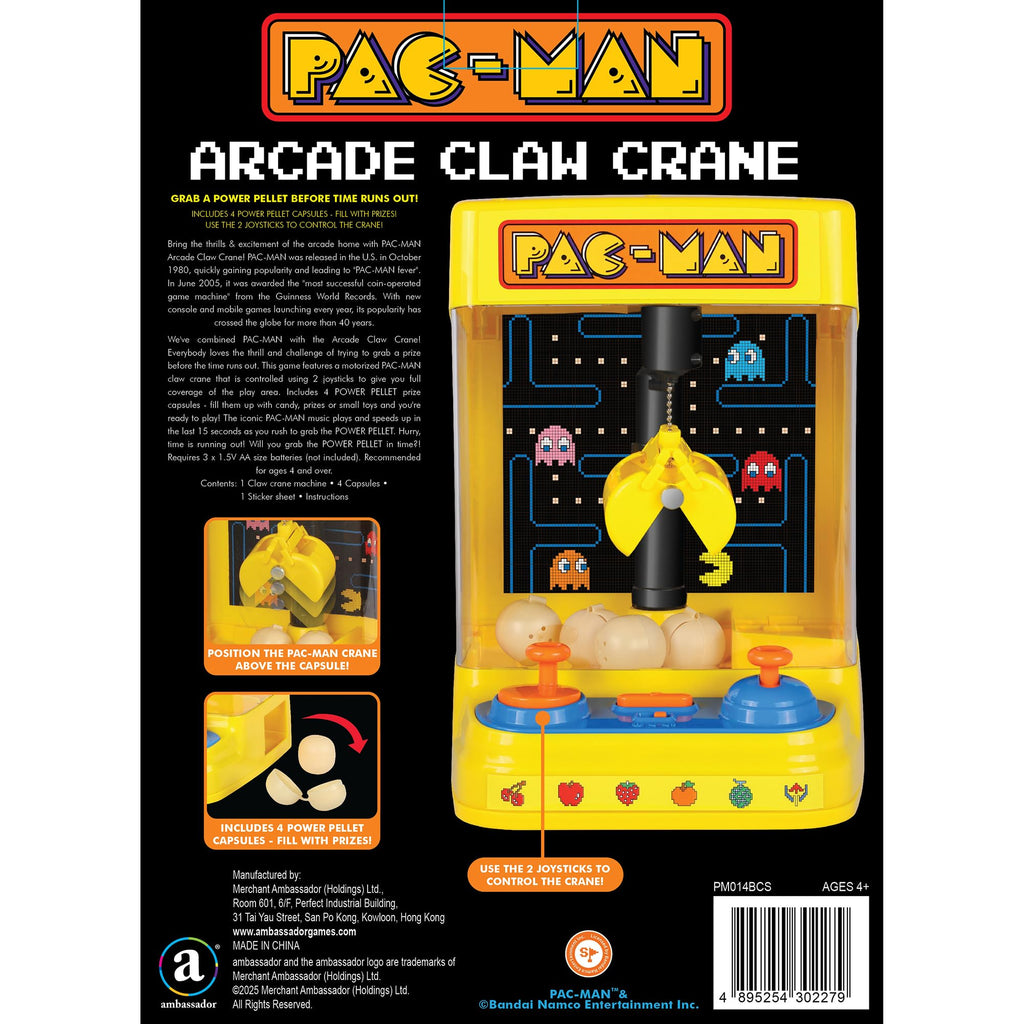Arcade Claw Crane Tabletop Game U8749