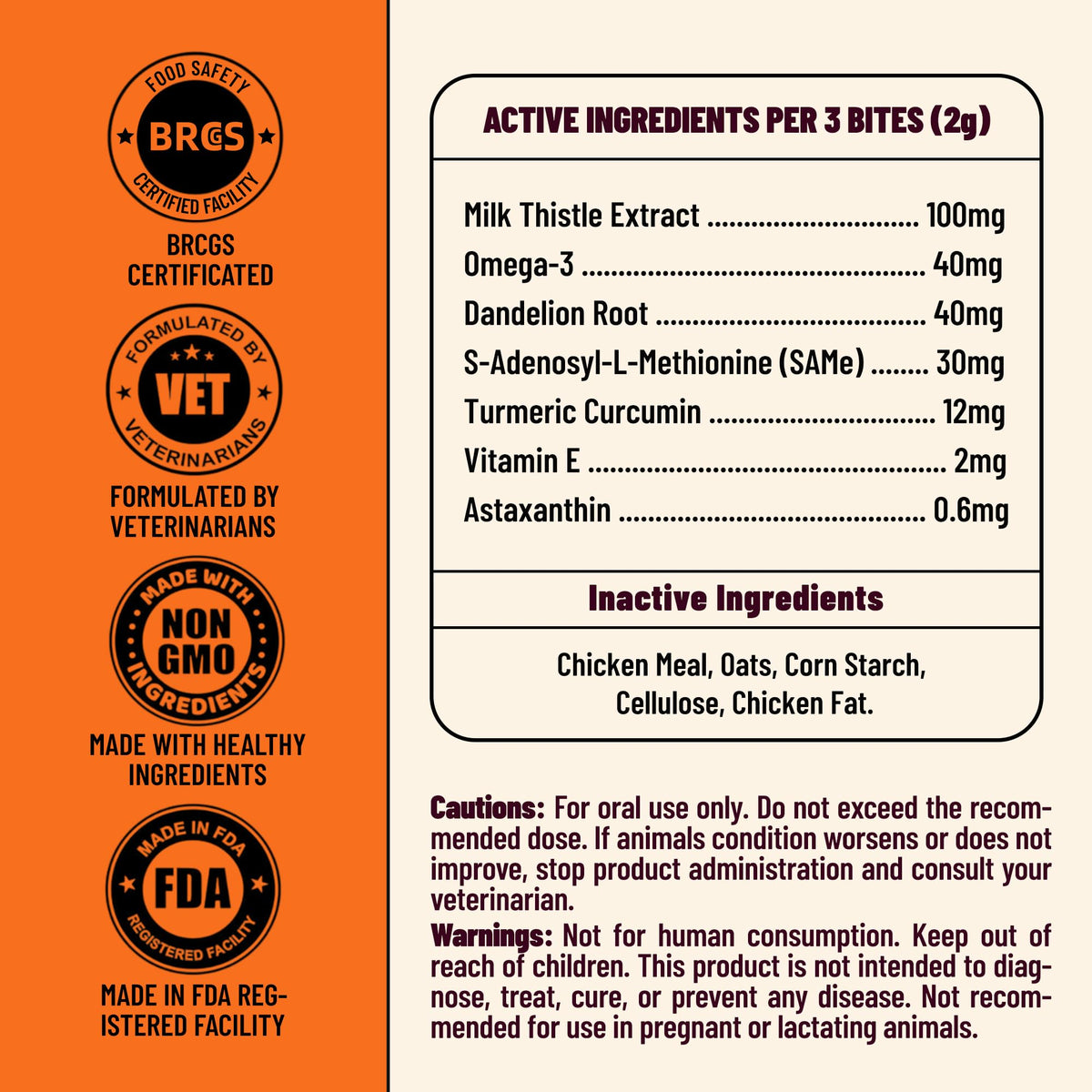 Milk Thistle Supplement 330 Chews J979
