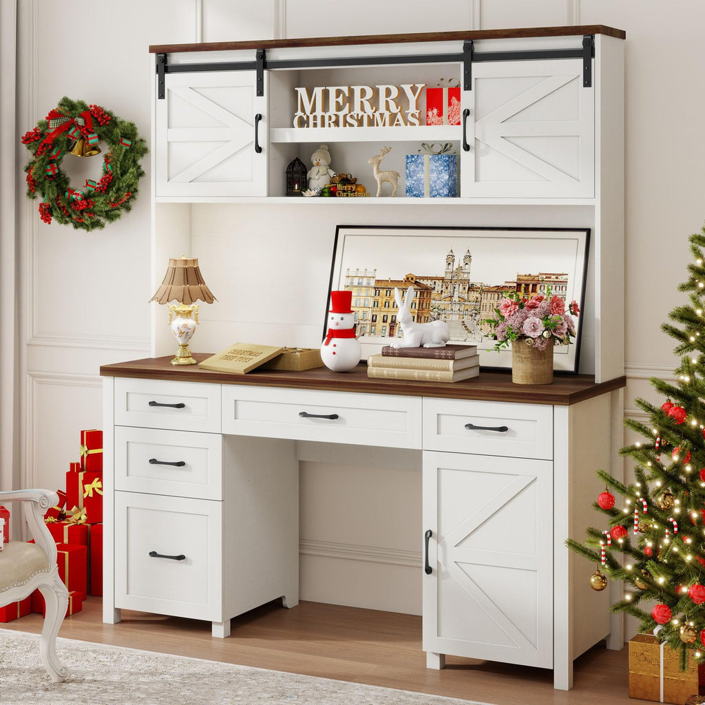 67" H Executive Desk with File Drawer G839214