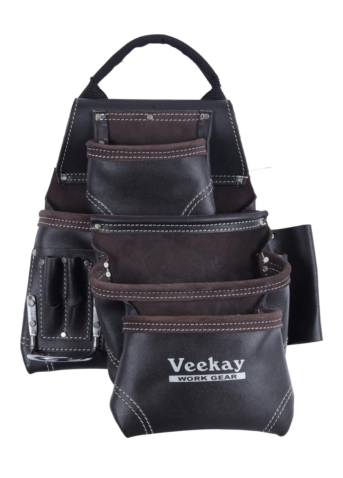 Brown Leather 22-Pocket Tool Belt S231578