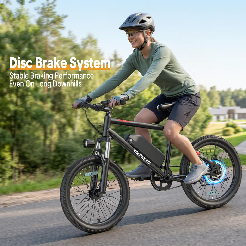 48V 1000W Peak Motor 22 mph 20Inch Fat Tires Electric E-Bike M38217