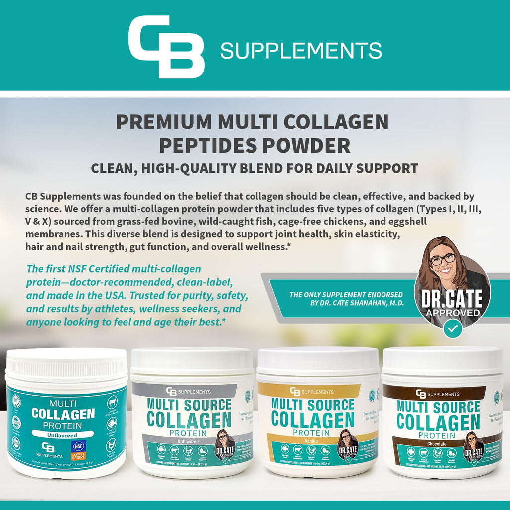Multi Collagen Protein Powder Unflavored 58 Servings N898