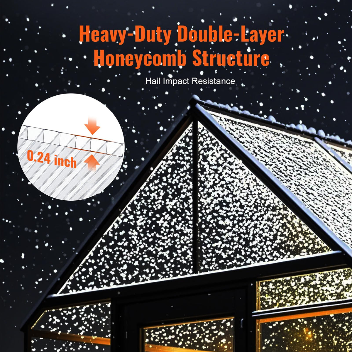 12 Pack Polycarbonate Greenhouse Panels G459