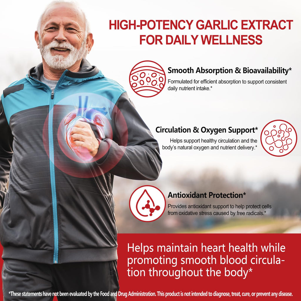 Aged Garlic Extract Capsules 7,500mg Q668734