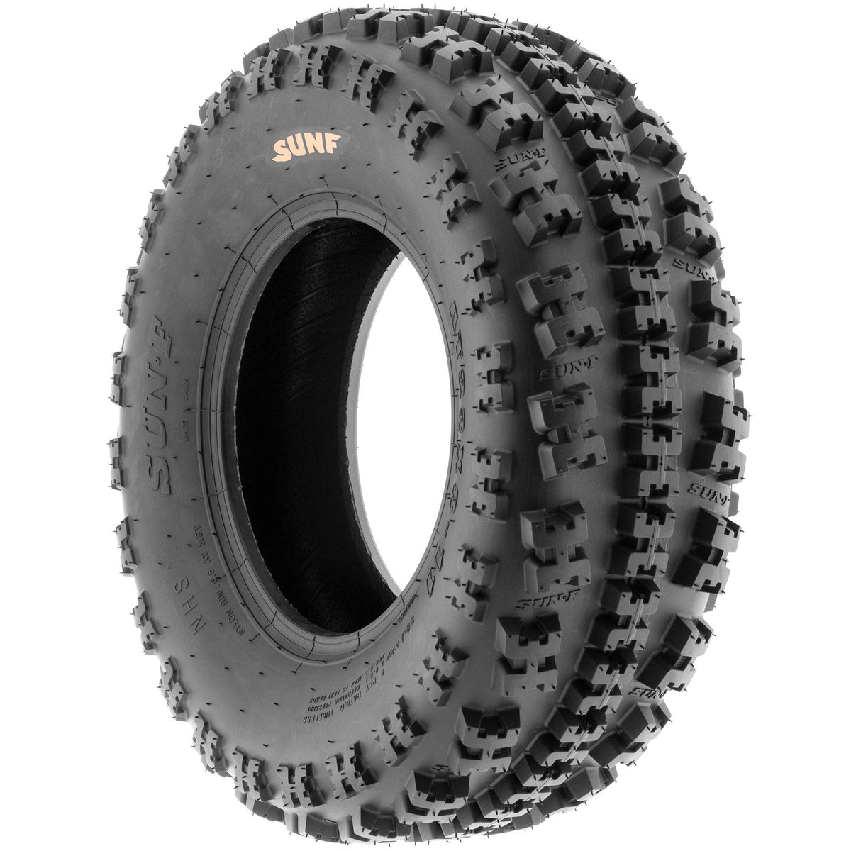 19x7-8 Front & 18x10.5-8 Rear ATV UTV Knobby Sport Tires Set of 4 R653193
