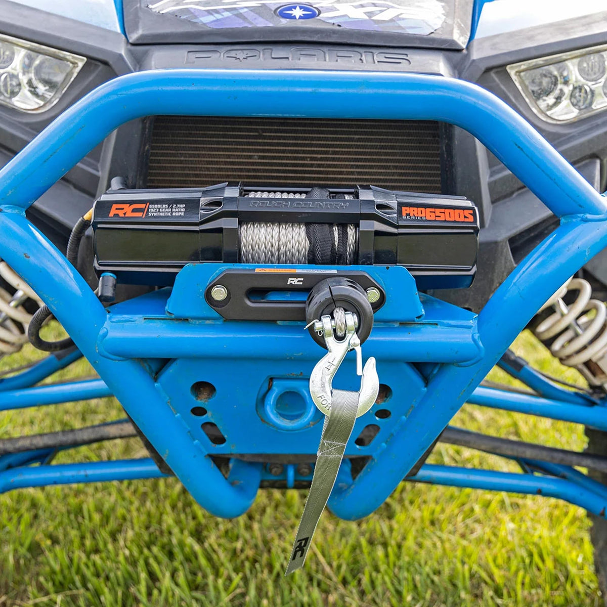 6500 LB Electric Winch with Synthetic Rope and Wireless Remote R290