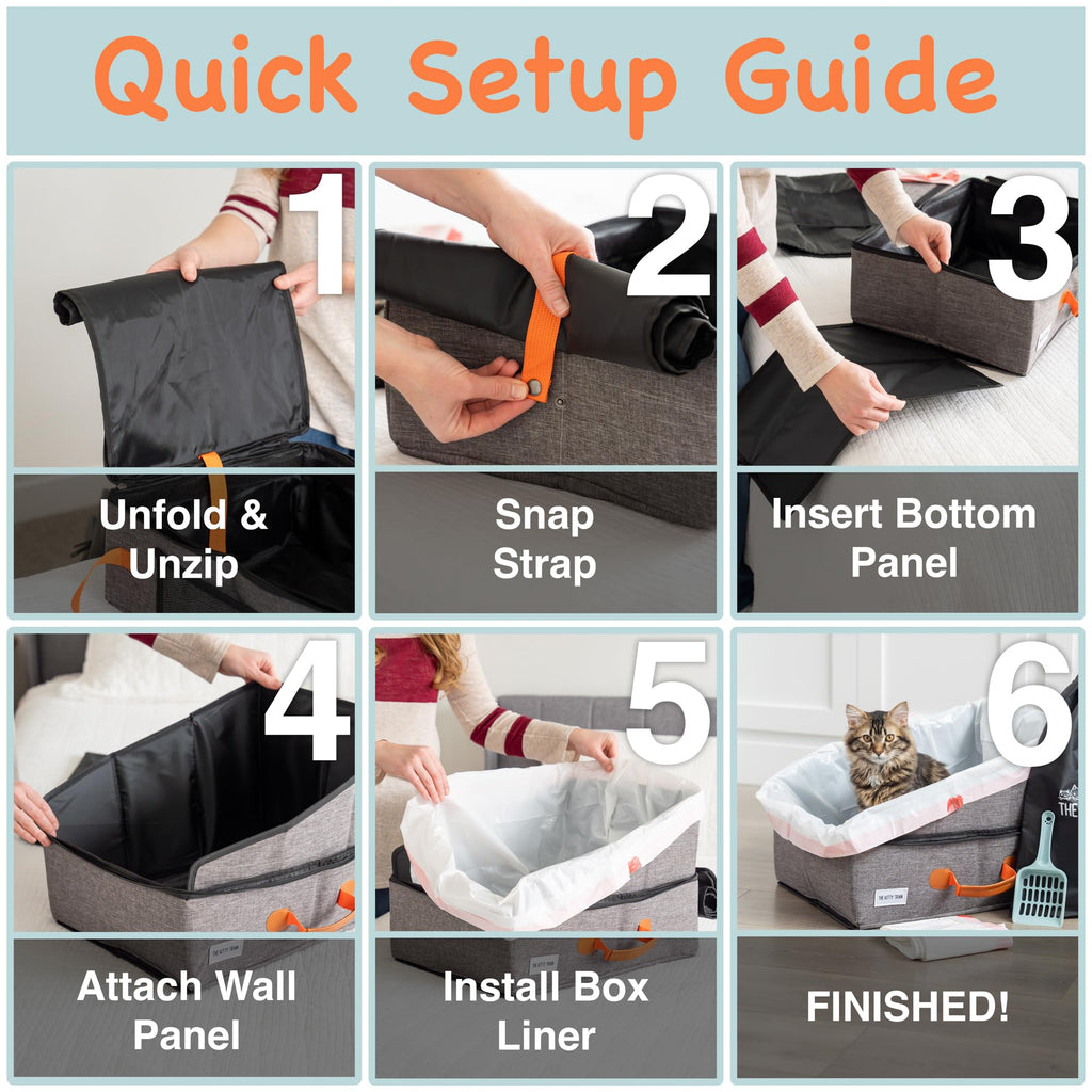 Travel Litter Box for Cats U18621