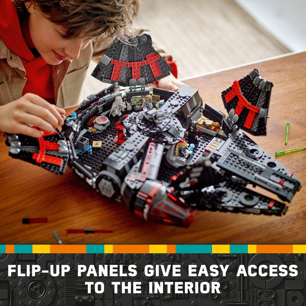 Buildable Starship Toy Set with 6 Minifigures X190