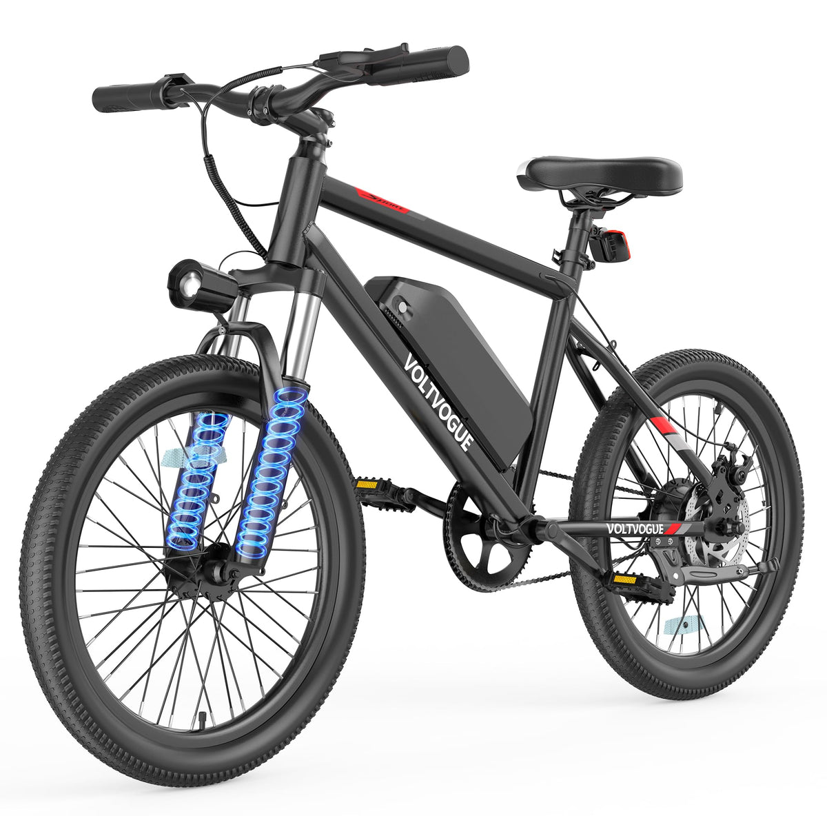 48V 1000W Peak Motor 22 mph 20Inch Fat Tires Electric E-Bike M38217