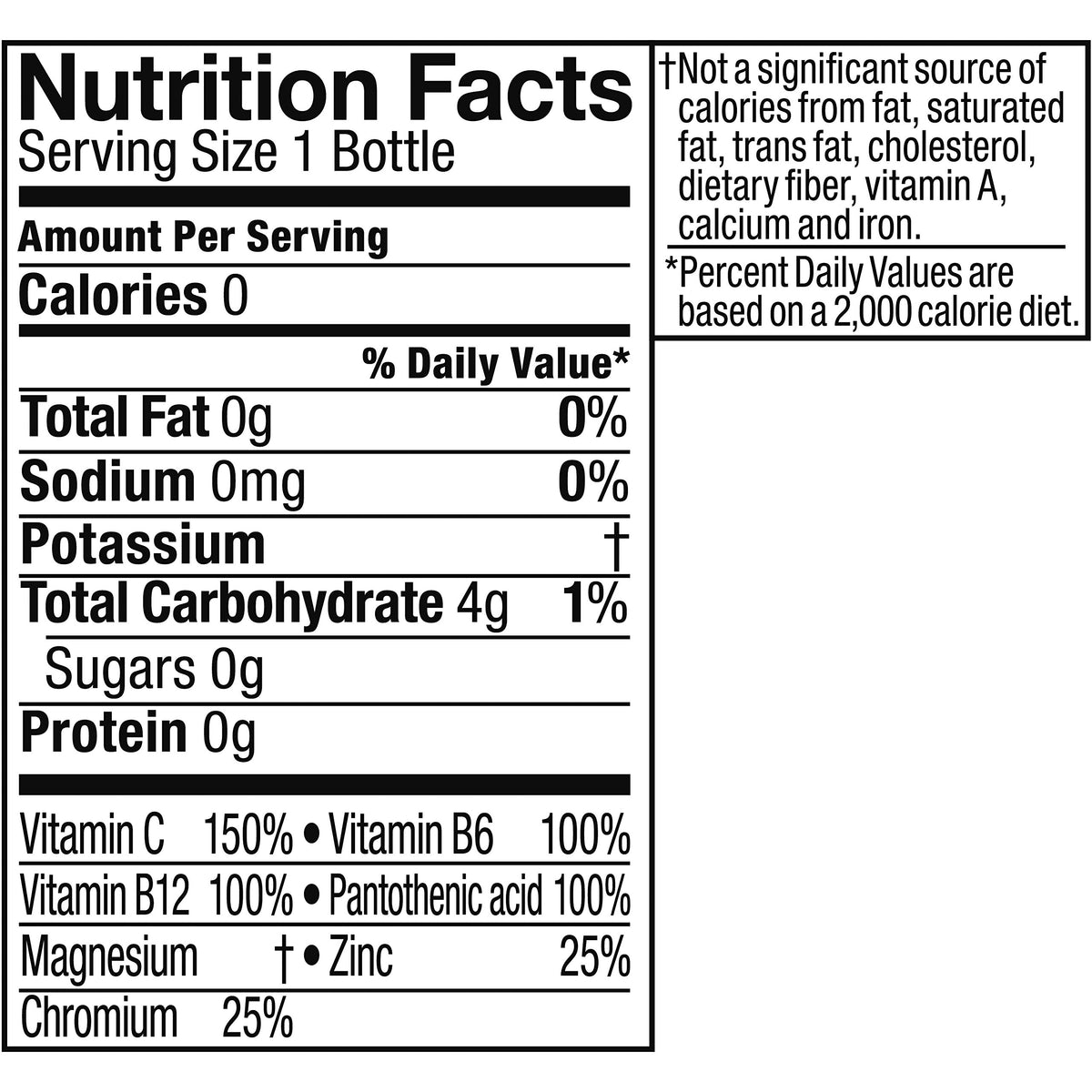 vitaminwater zero Power-C, 20 fl oz, 24 Pack R1712