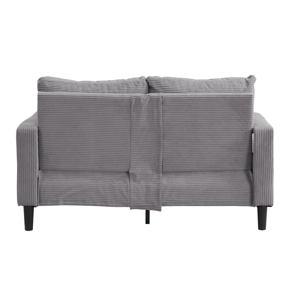 Light Gray 2-Seat Upholstered Loveseat Sofa R825221