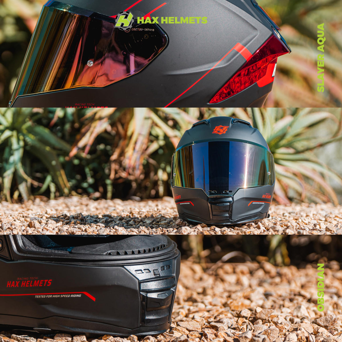 Full Face Motorcycle Helmet DOT & ECE T76398