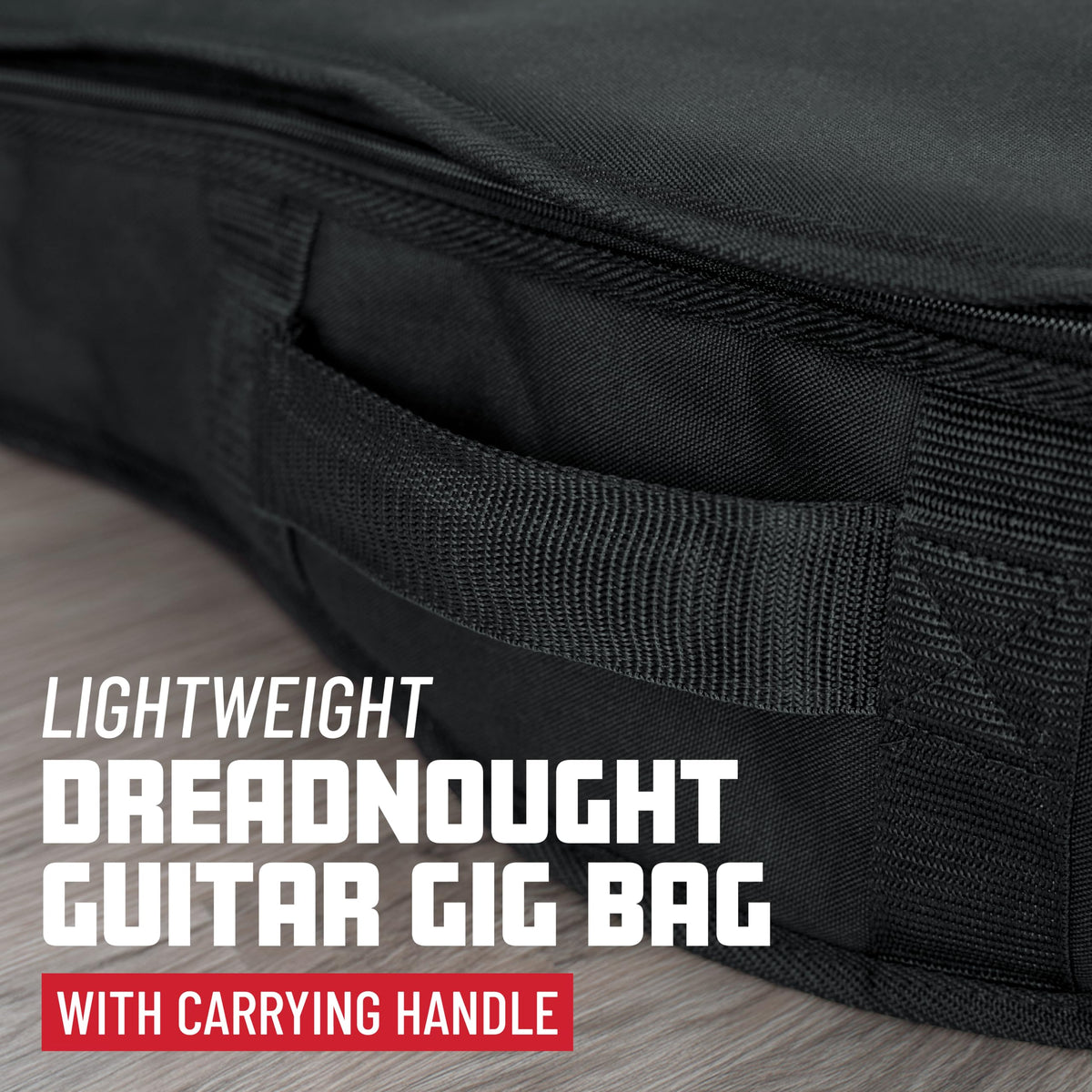 Foam Padded Acoustic Guitar Gig Bag U813238