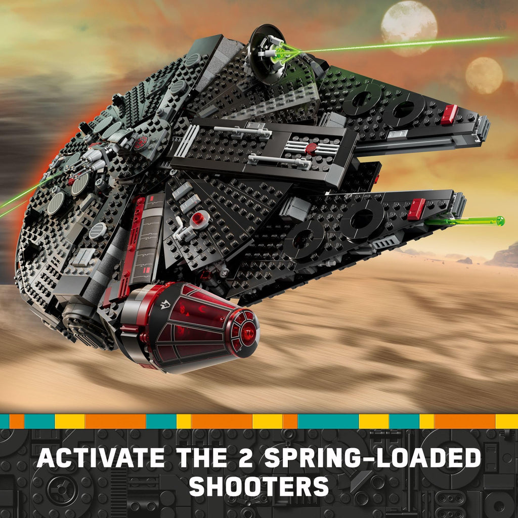 Buildable Starship Toy Set with 6 Minifigures X190