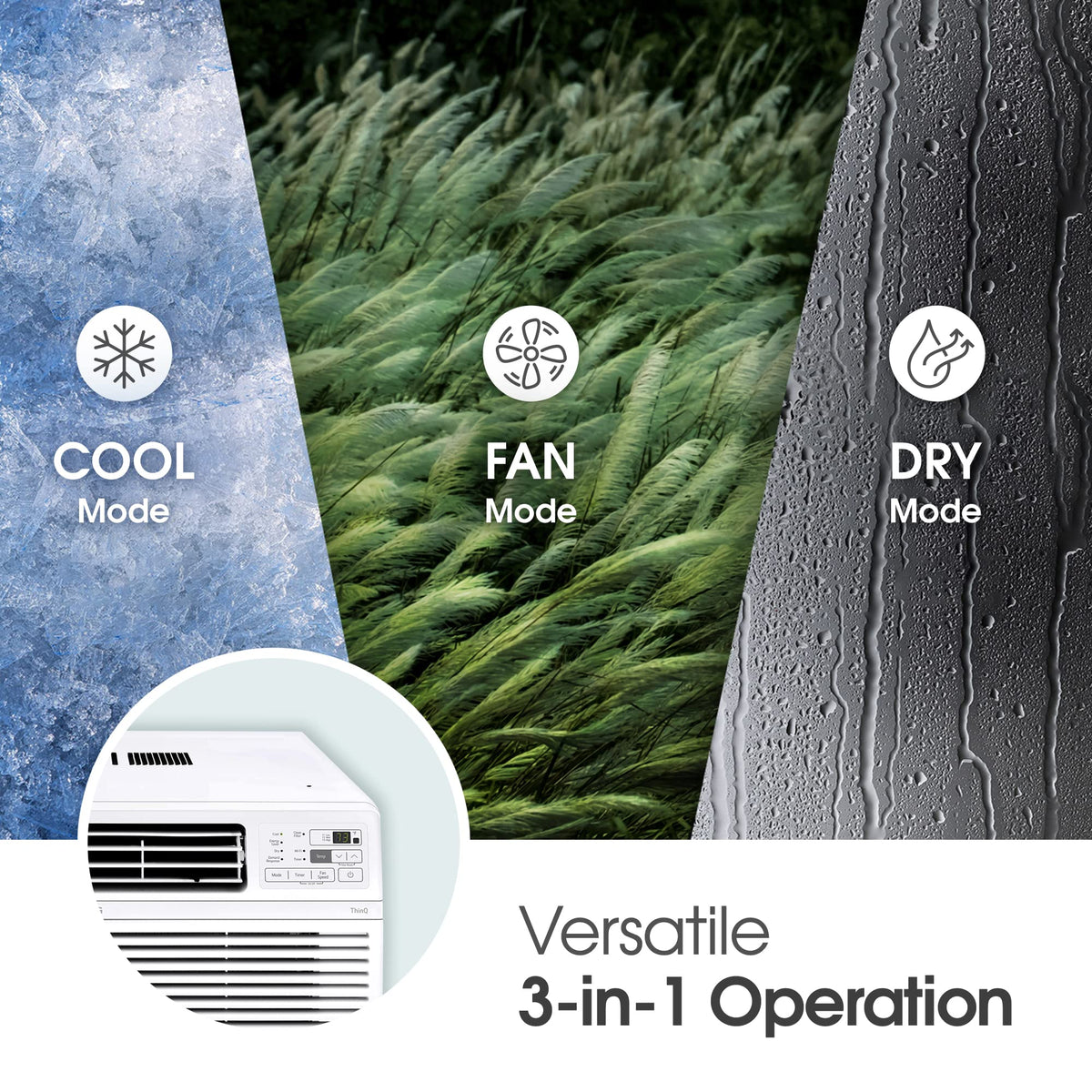 14000 BTU WiFi Enabled Window Air Conditioner White V2334