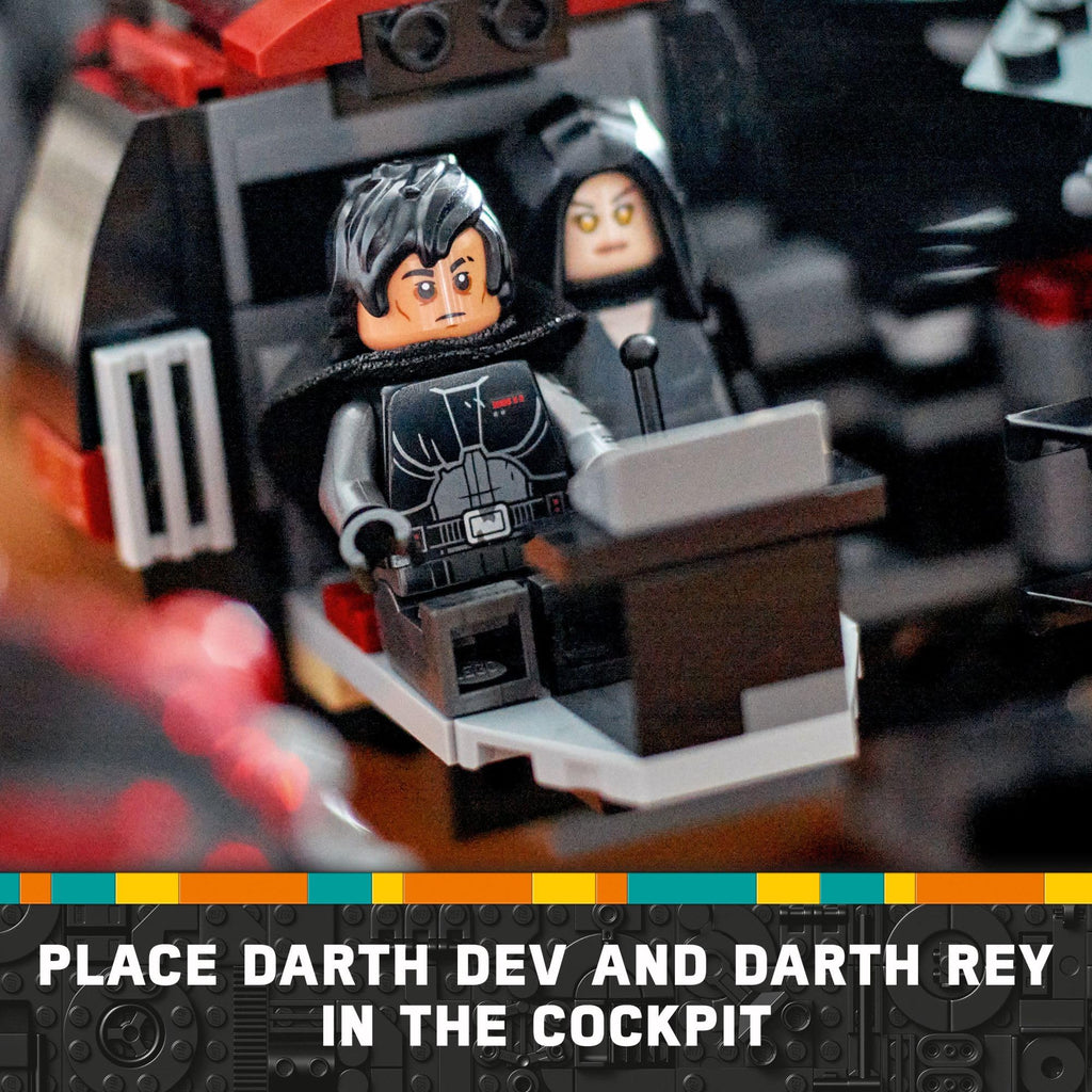 Buildable Starship Toy Set with 6 Minifigures X190